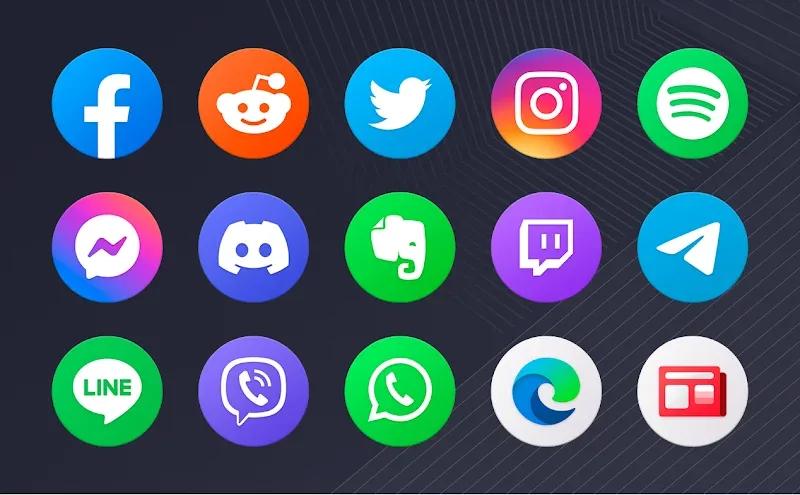 TouchWiz - Icon Pack (Round) Screenshot 4