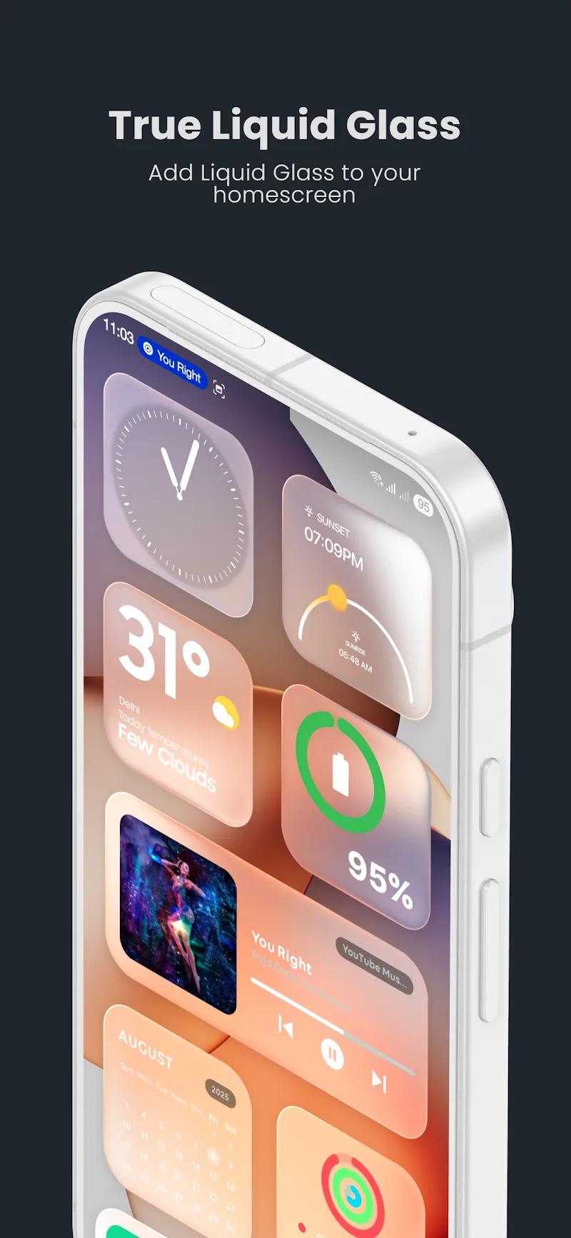 True Liquid Glass Screenshot 1