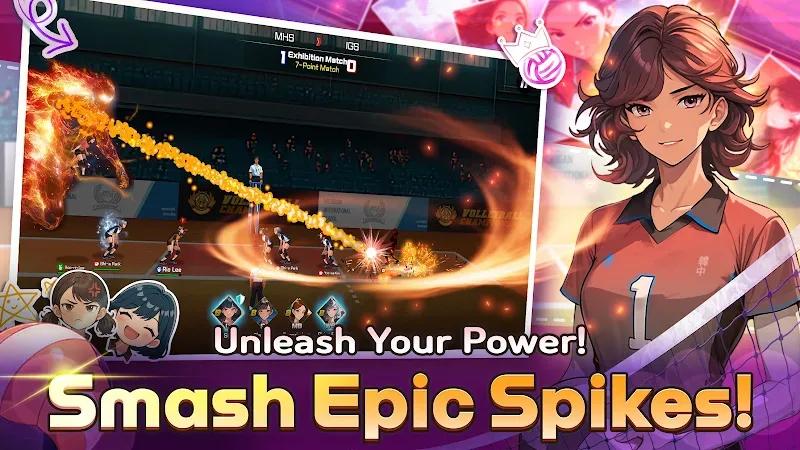 Volley Girls: Volleyball SPIKE Screenshot 3