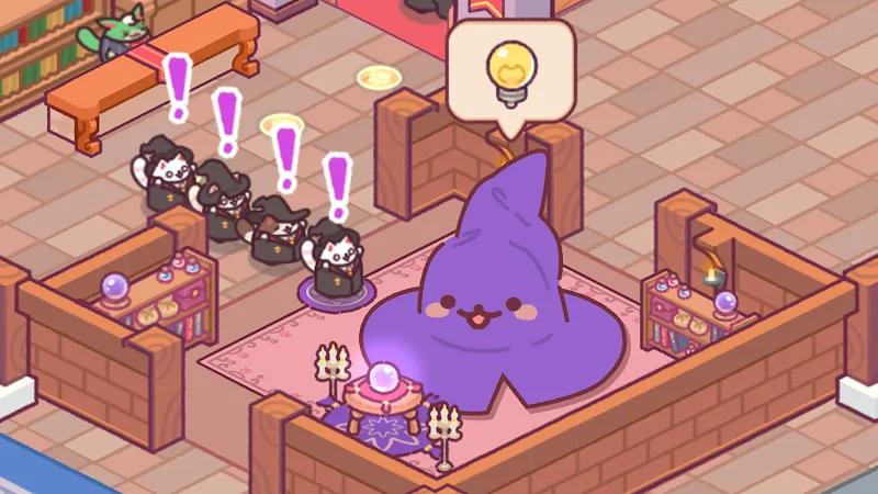 Cat Magic School : Cute Tycoon Screenshot 2