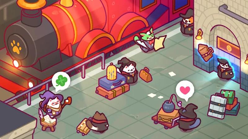 Cat Magic School : Cute Tycoon Screenshot 5