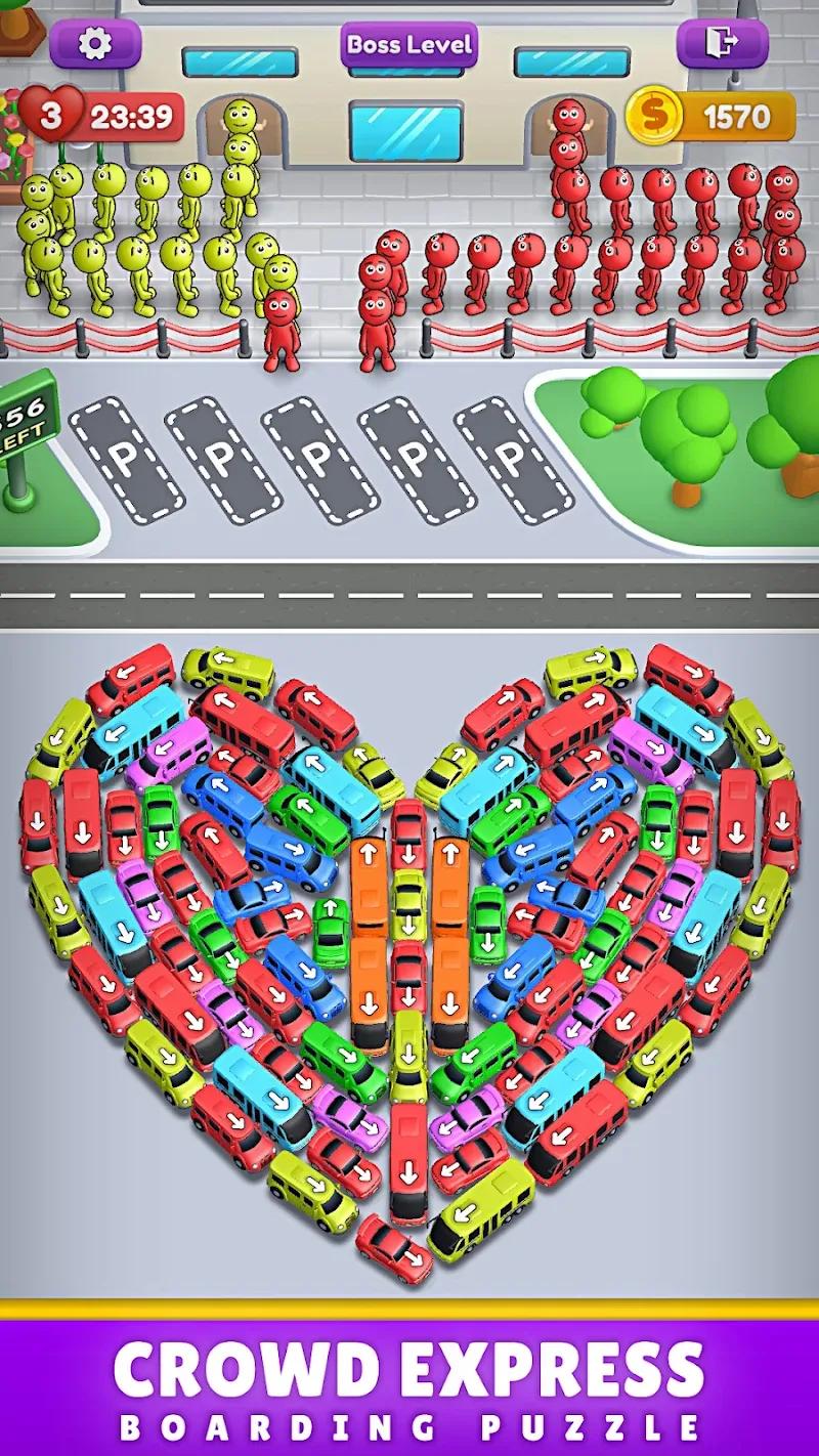 Crowd Express: Boarding Puzzle Screenshot 1