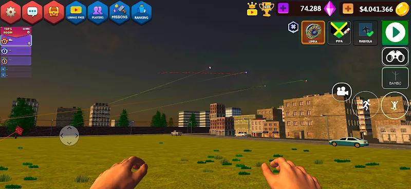 CS Diamantes Pipas: Kite Game Screenshot 3