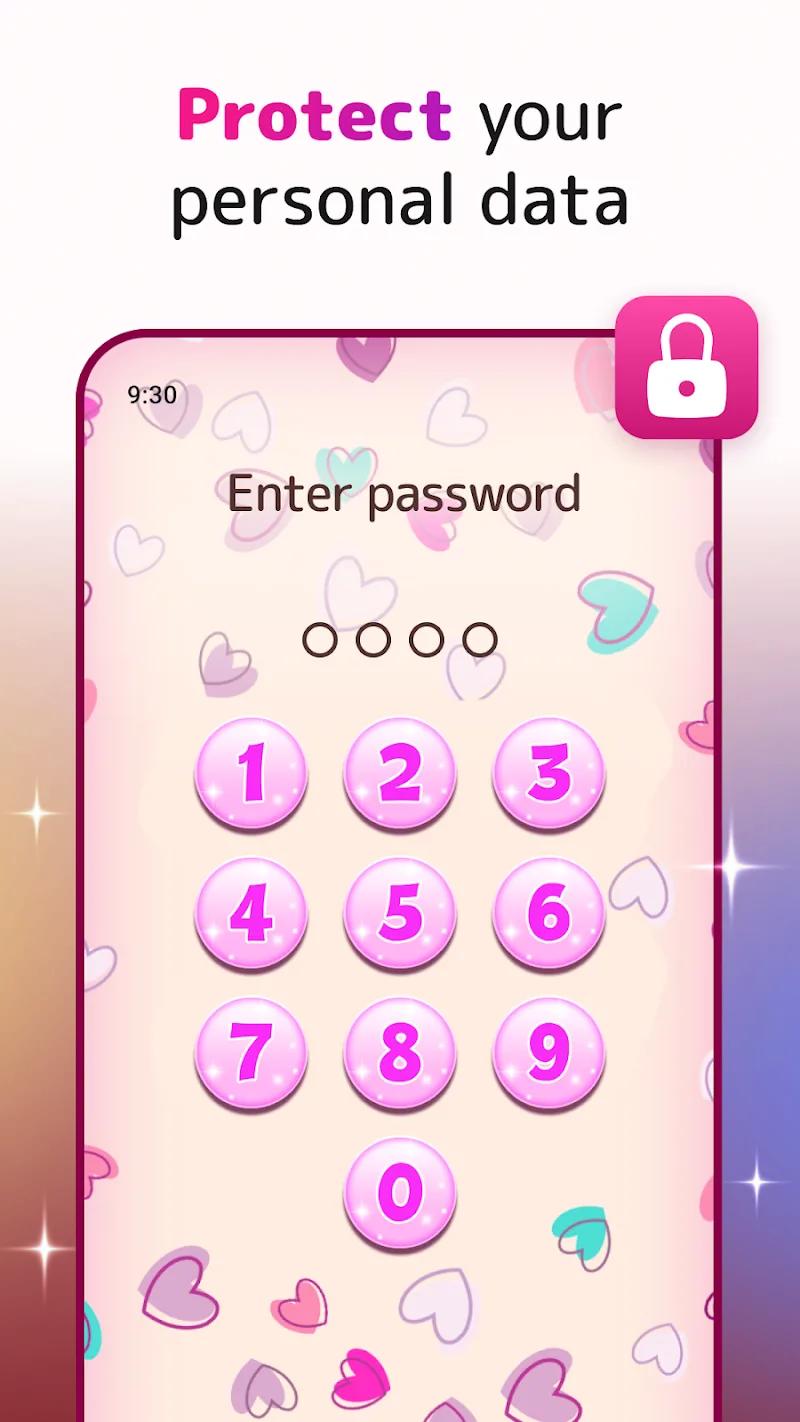 Cute Lock Screen & Wallpapers Screenshot 3