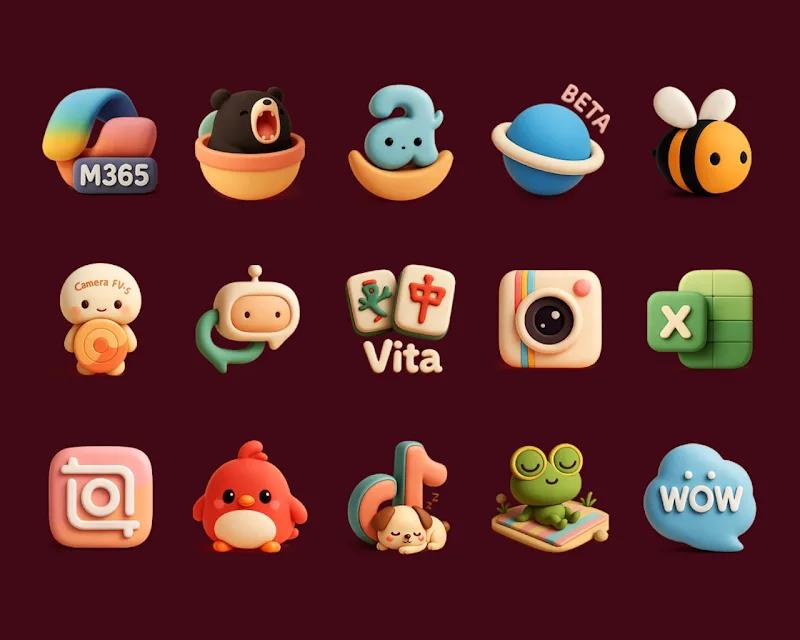 Cuties - Icon Pack Screenshot 5