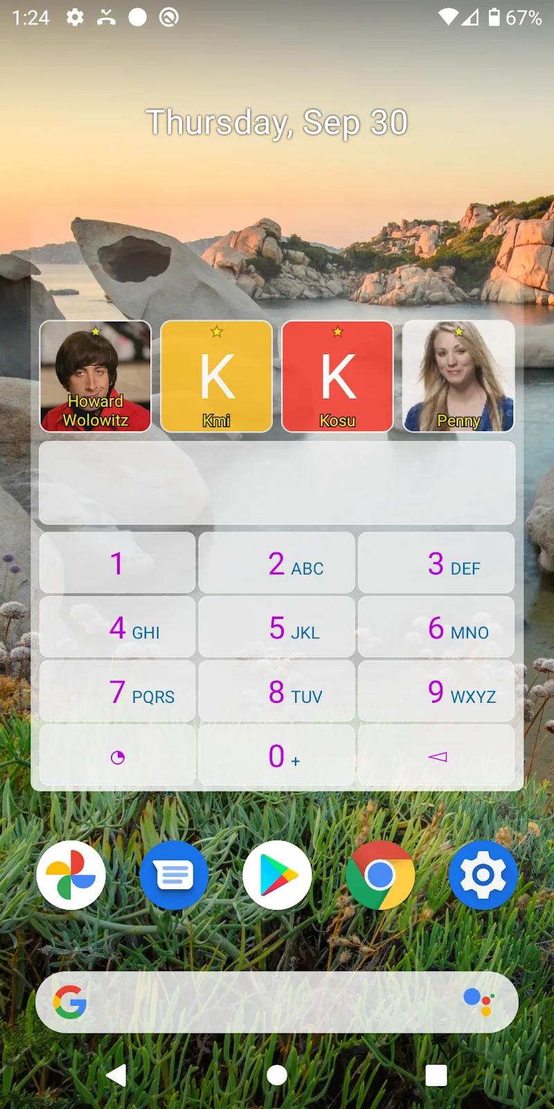 Dialer Widget Screenshot 4