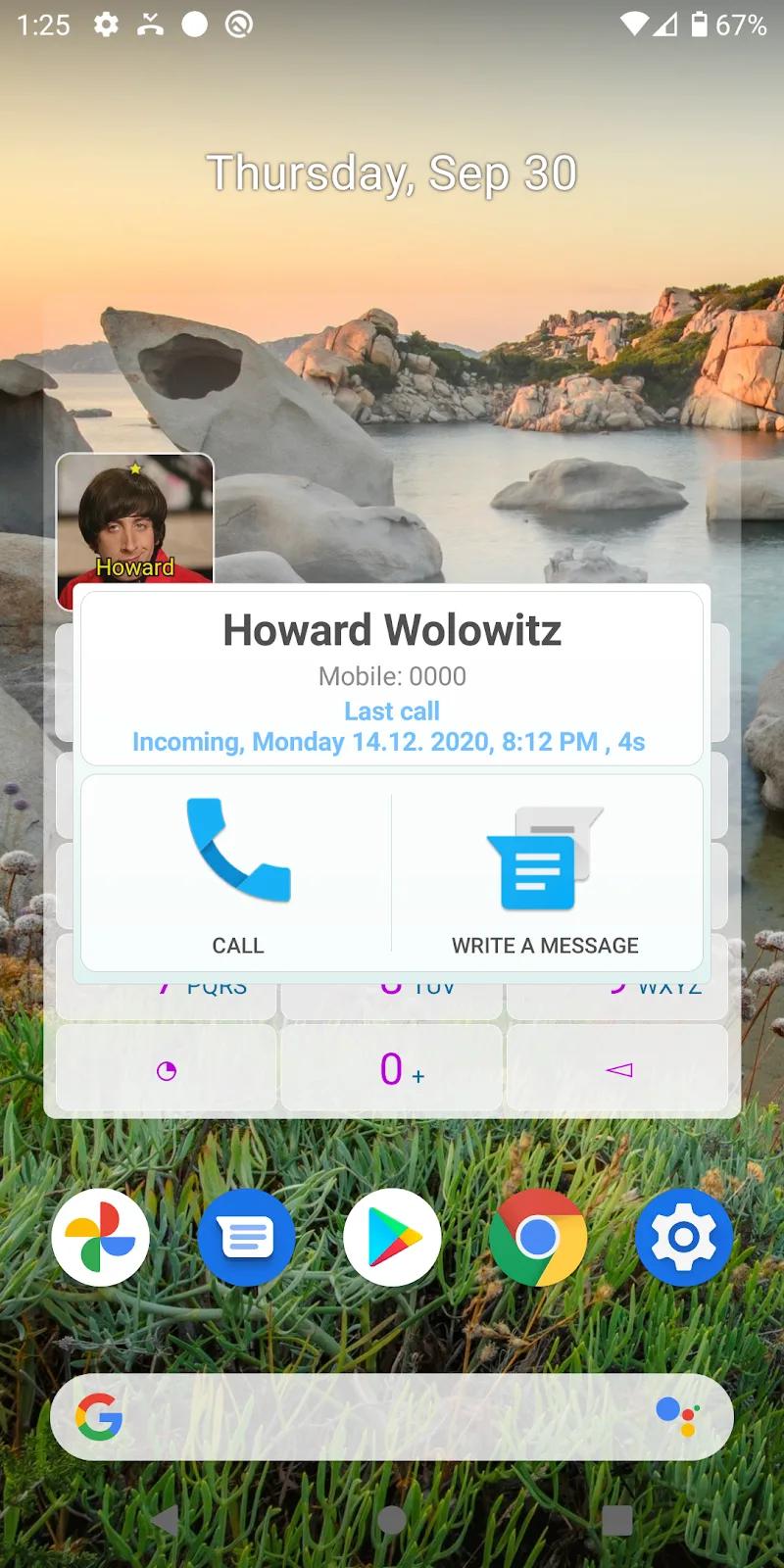 Dialer Widget Screenshot 5
