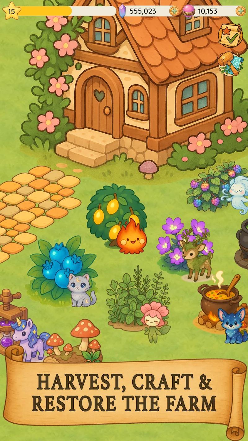 Evergrove Idle: Grow Magic Screenshot 1