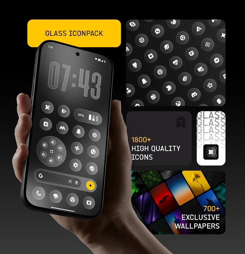 Glass Icon Pack Screenshot 1