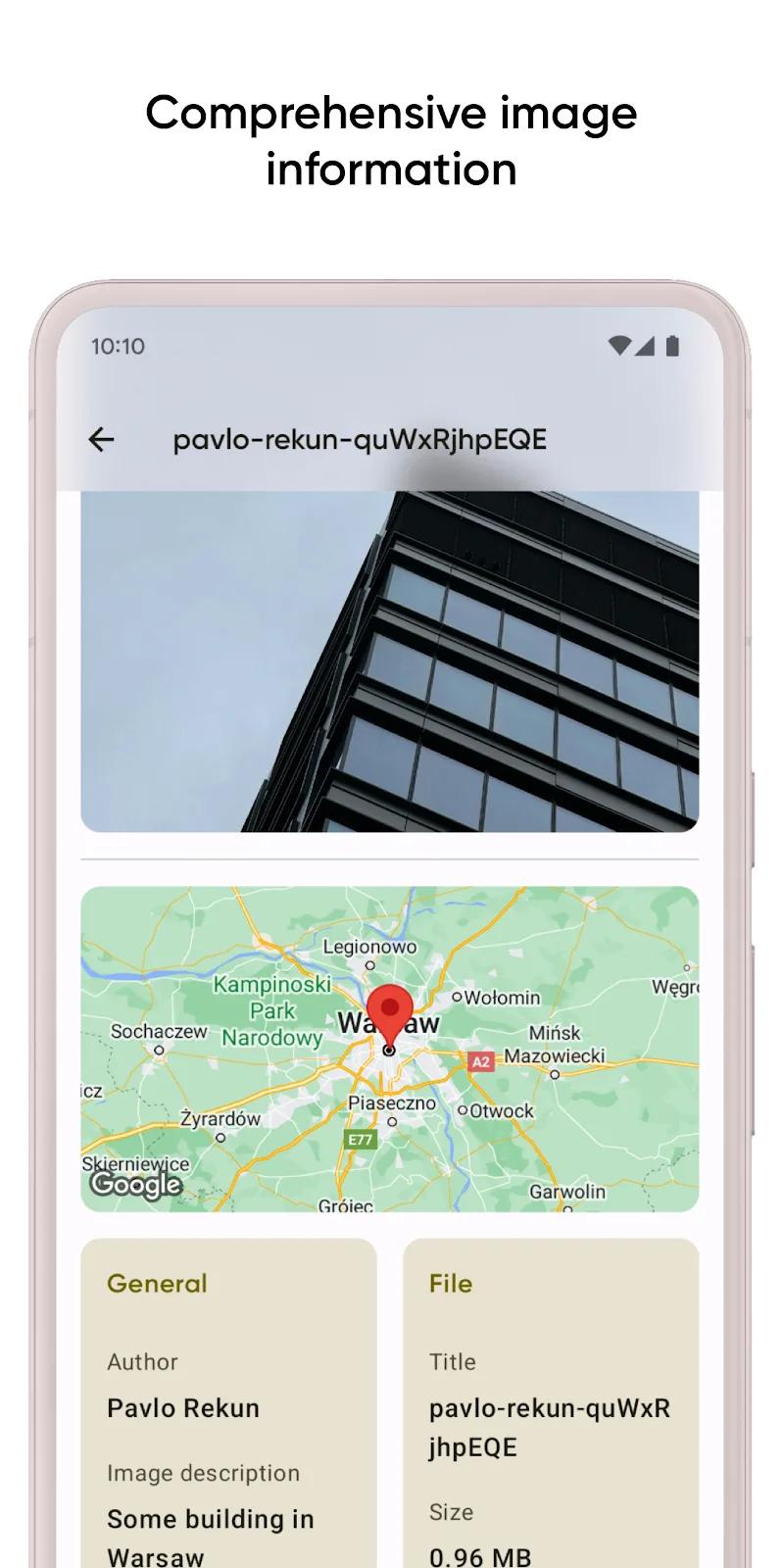 Graphie - EXIF management Screenshot 2