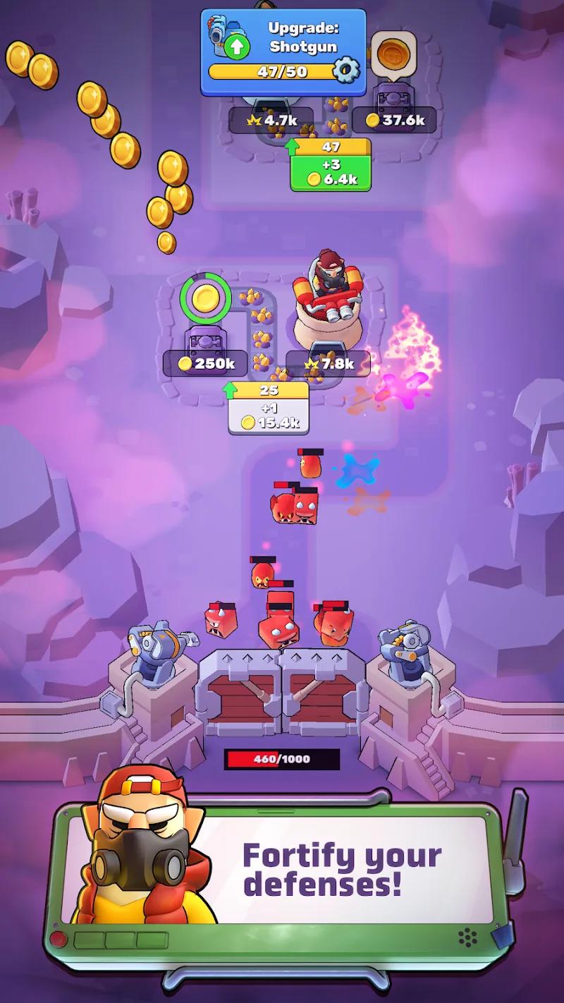 Greedy Defender: Idle Defense Screenshot 2