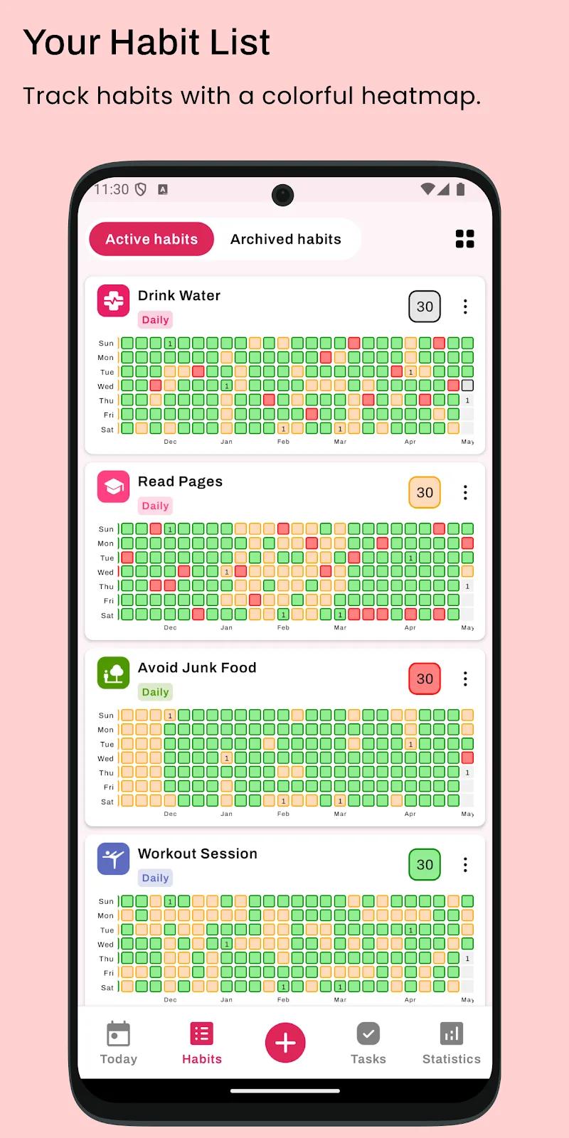 Habit Tracker - HabitGenius Screenshot 4