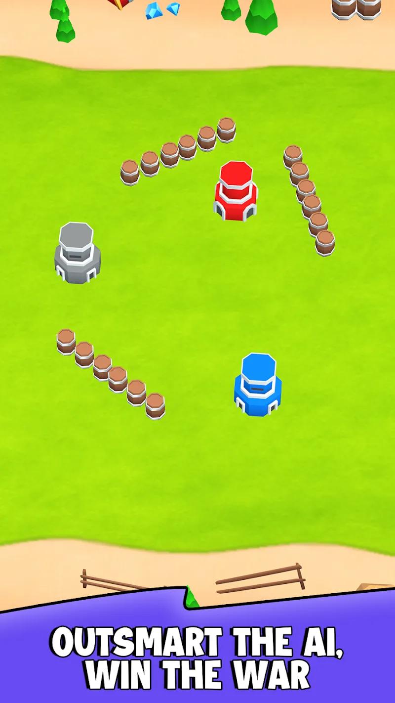Human vs Robot: Tower war Screenshot 4