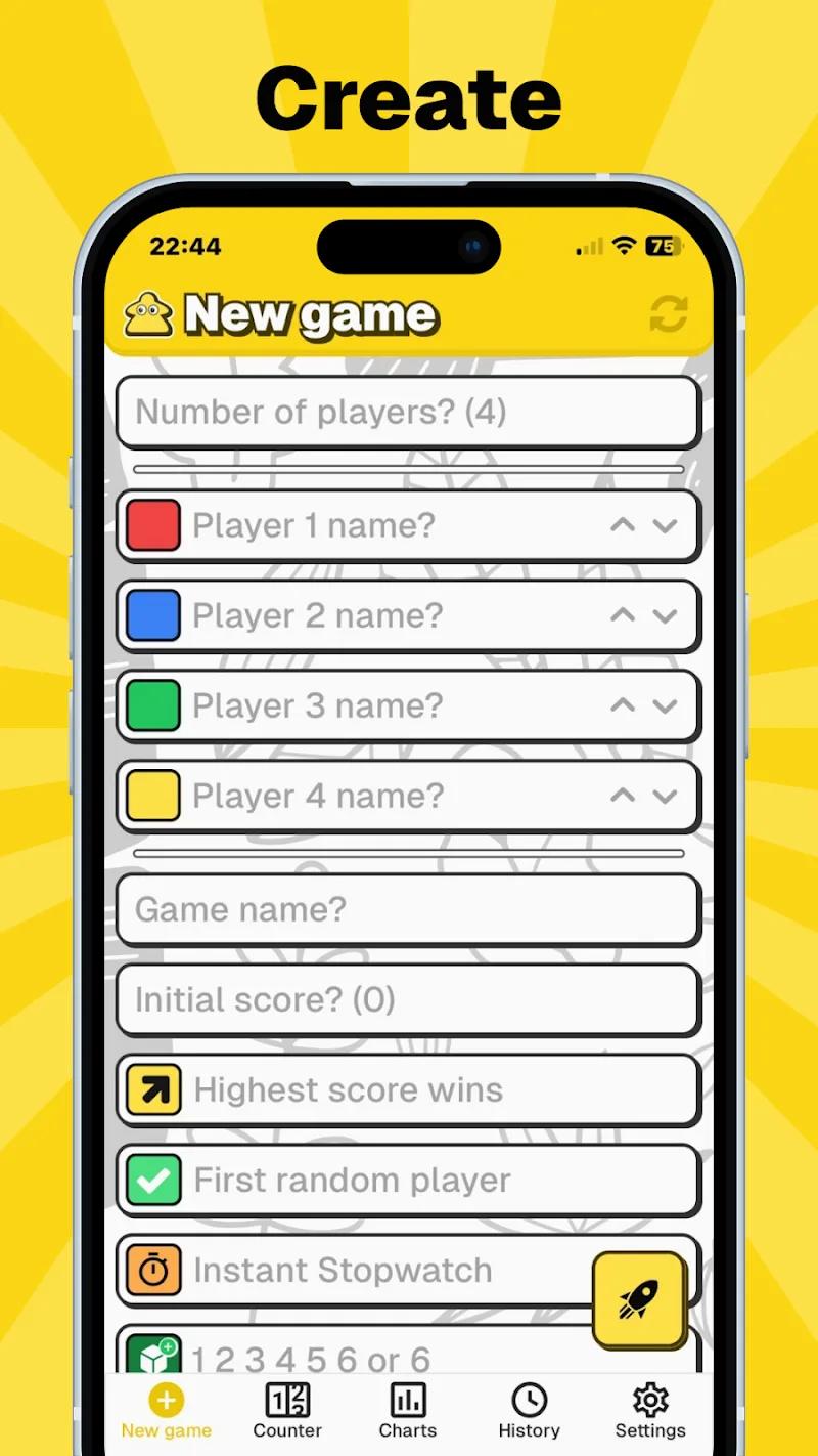 MyScoreTracker  Screenshot 1