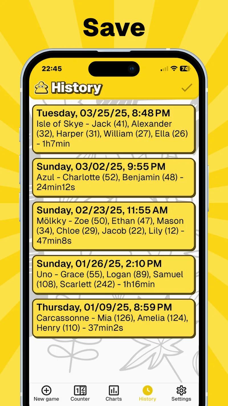 MyScoreTracker  Screenshot 4