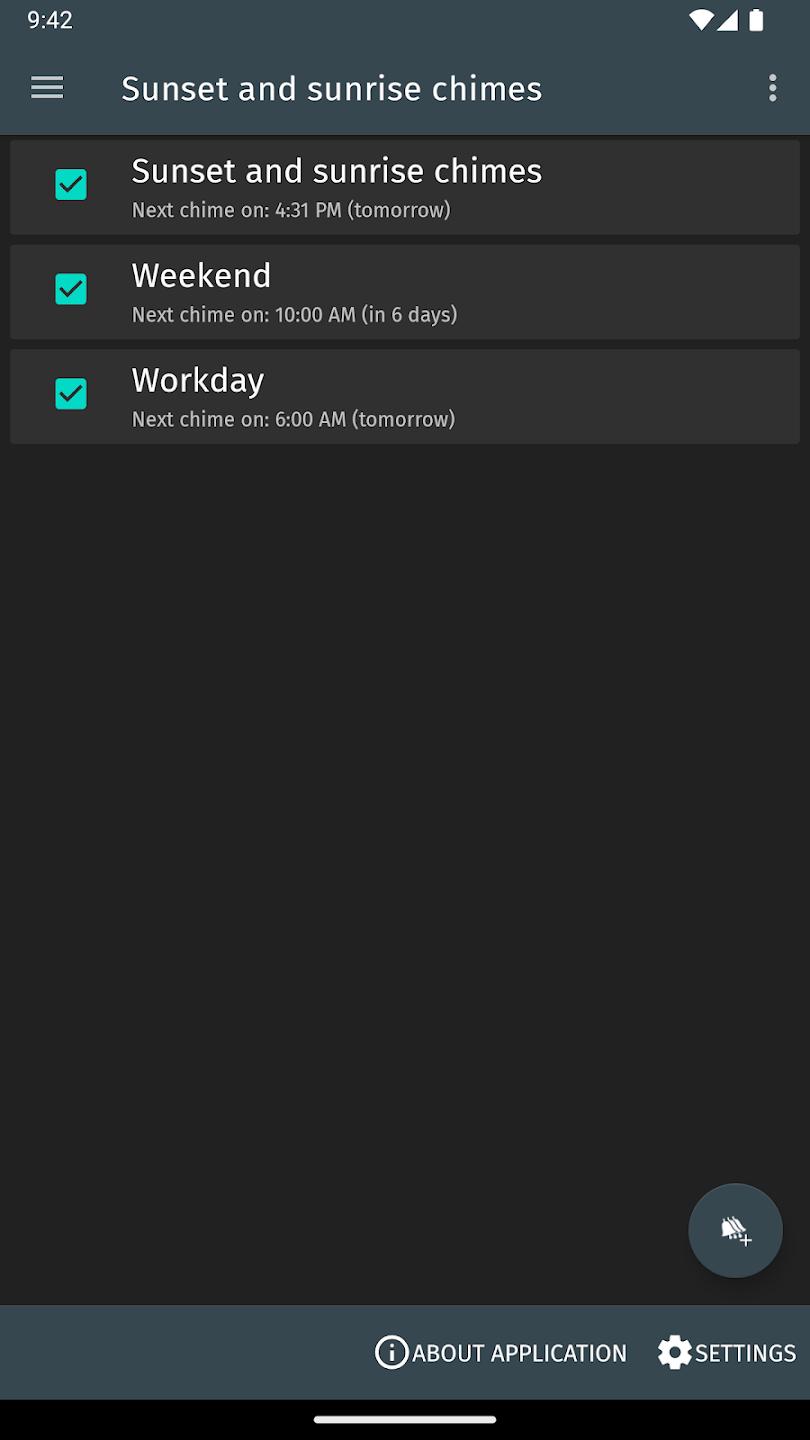 Hourly Chime Screenshot 1