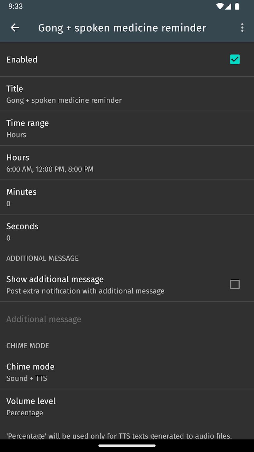 Hourly Chime Screenshot 3