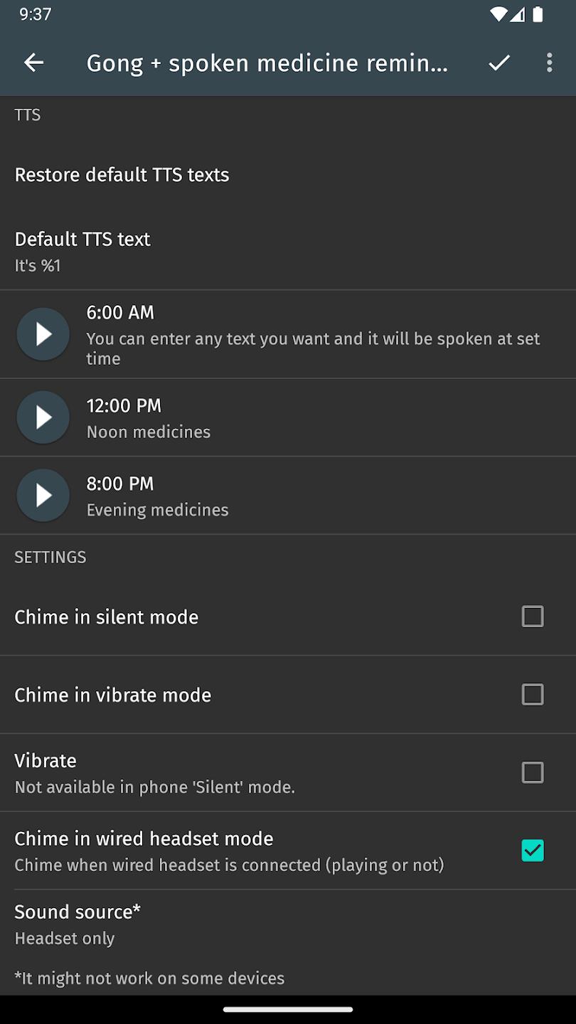 Hourly Chime Screenshot 5