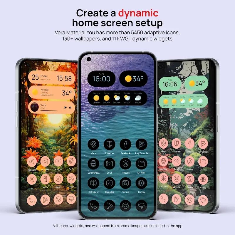 Vera Material You Icon Pack Screenshot 2