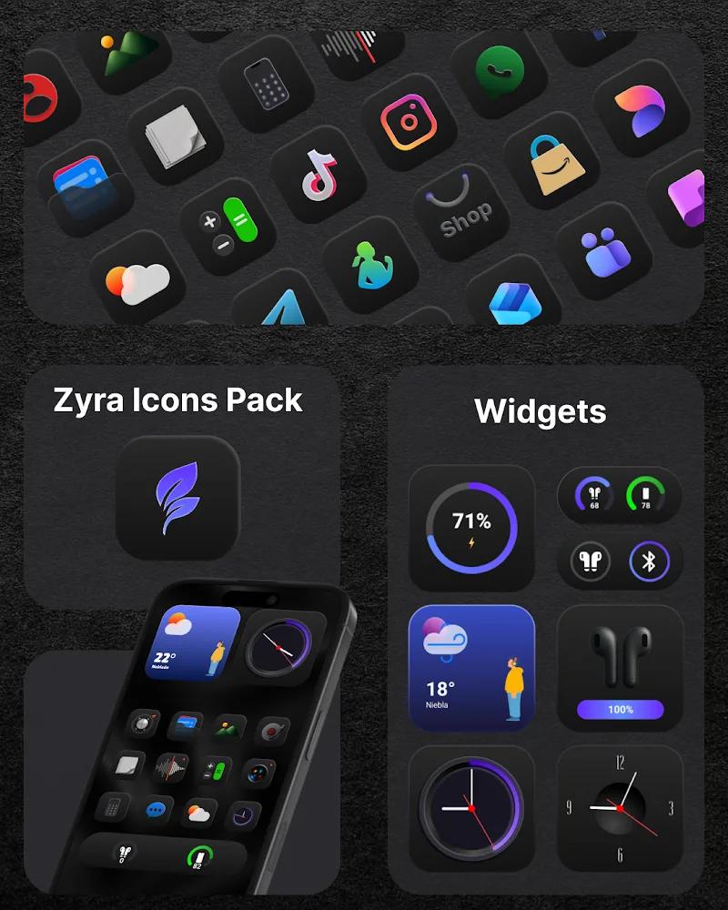 Zyra Icon Pack Screenshot 1
