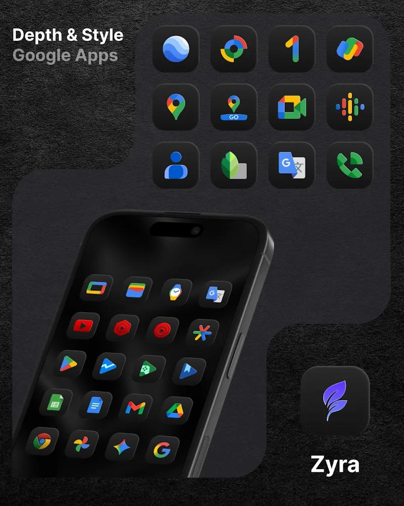 Zyra Icon Pack Screenshot 3