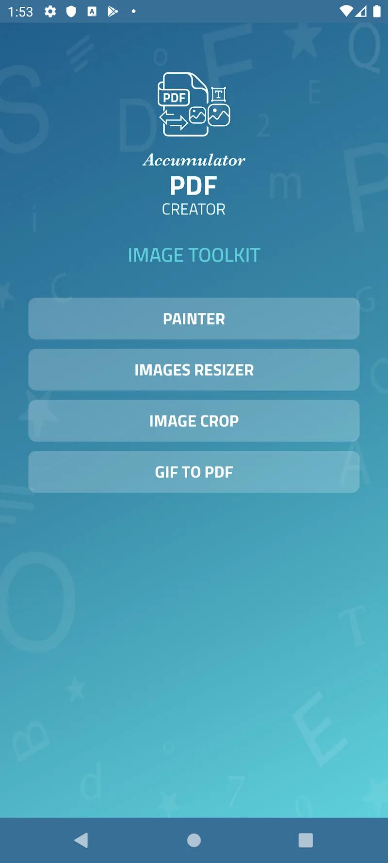Accumulator PDF creator Screenshot 3