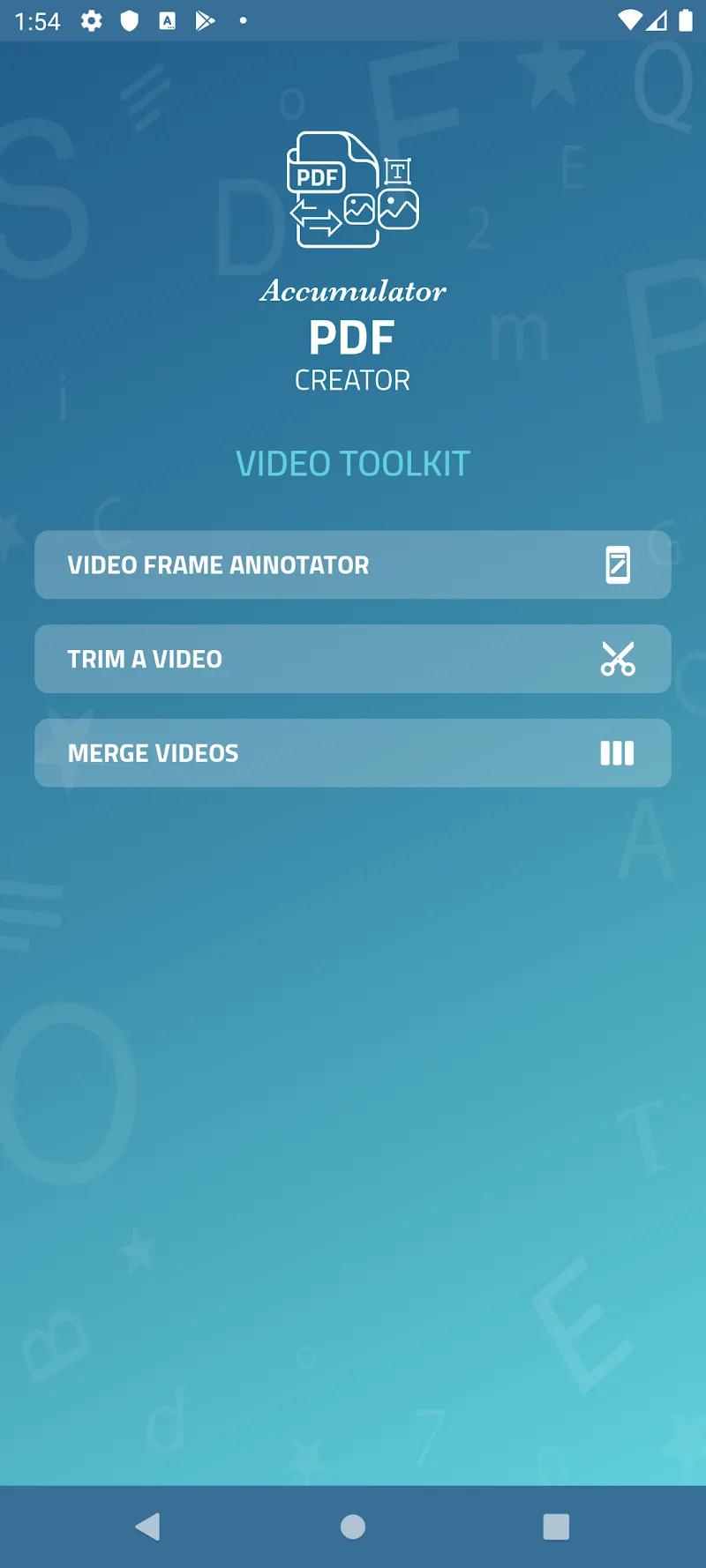Accumulator PDF creator Screenshot 5
