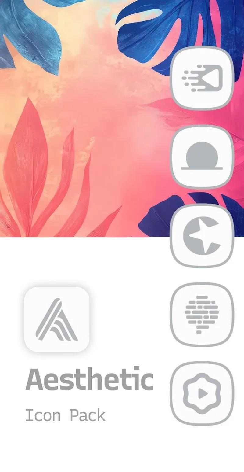 Aesthetic Icon Pack Screenshot 1