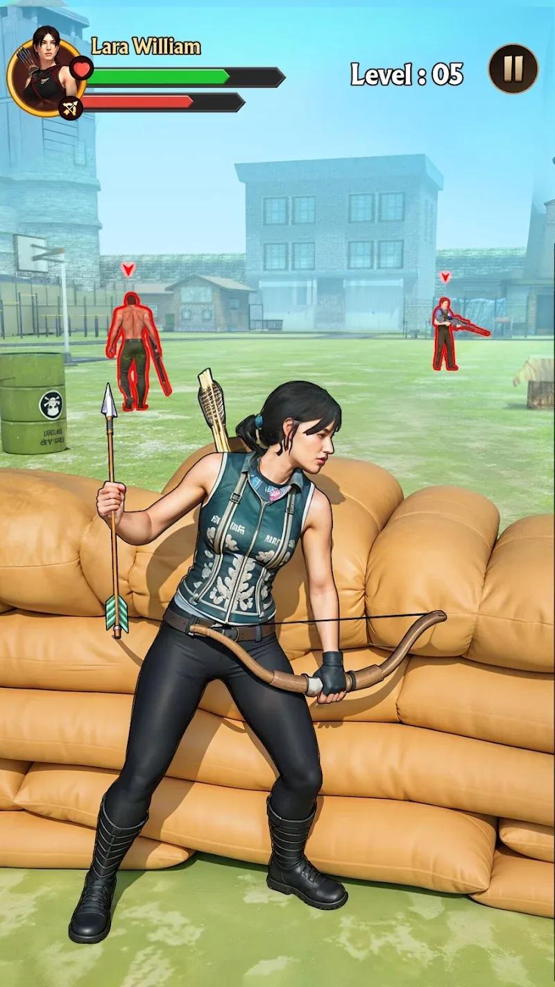 Archer Assassin Shooting Game Screenshot 1