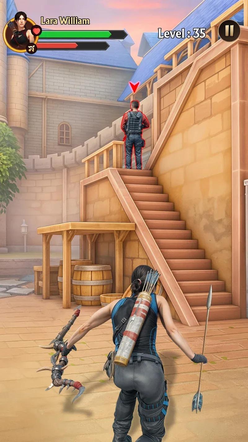 Archer Assassin Shooting Game Screenshot 2