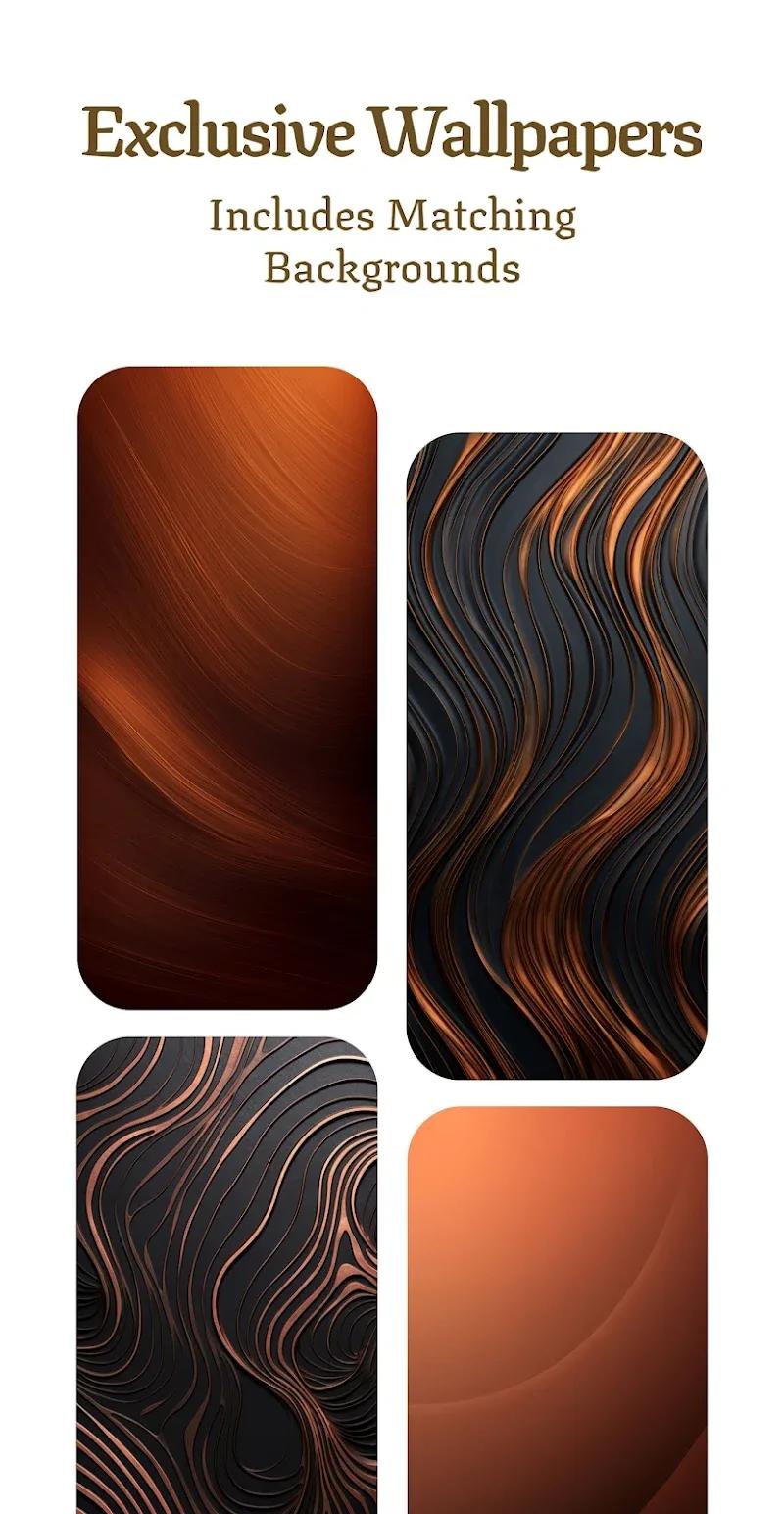 Bronze Copper Icon Pack Screenshot 4