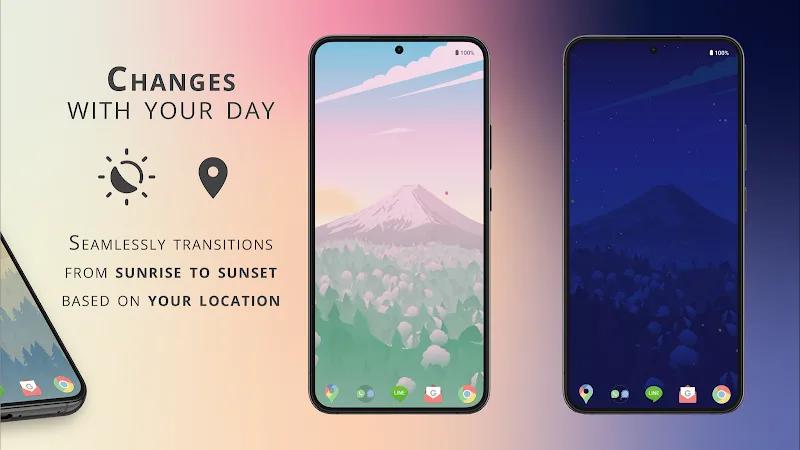 Chill Vector Live Wallpaper Screenshot 2