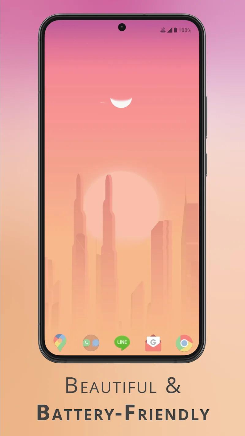 Chill Vector Live Wallpaper Screenshot 4