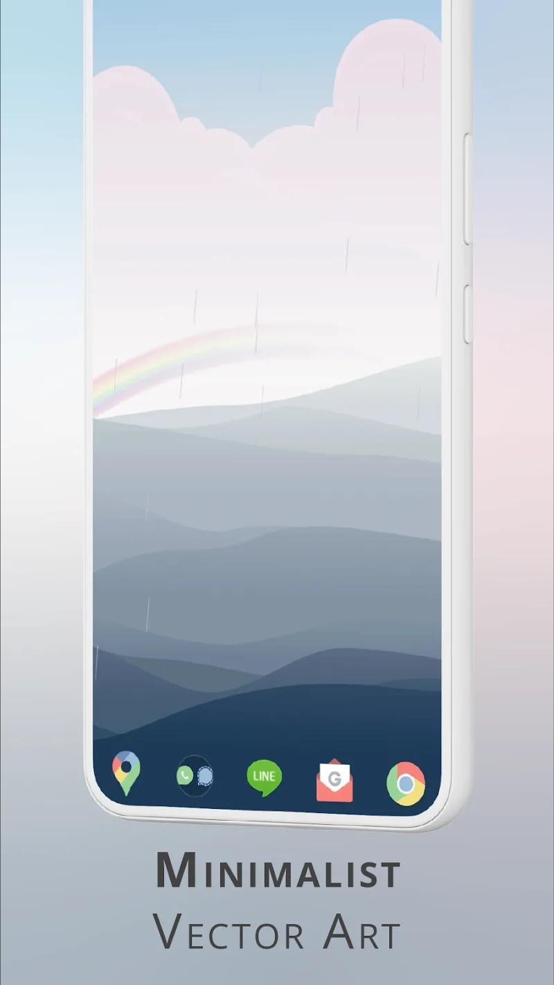 Chill Vector Live Wallpaper Screenshot 5