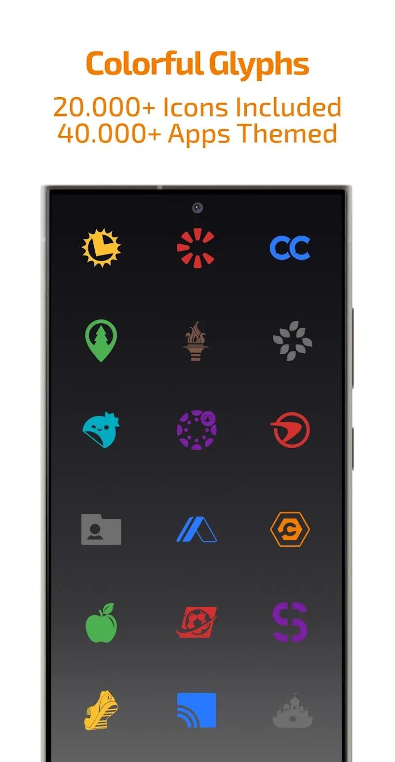 Colors Shapeless Icon Pack Screenshot 2