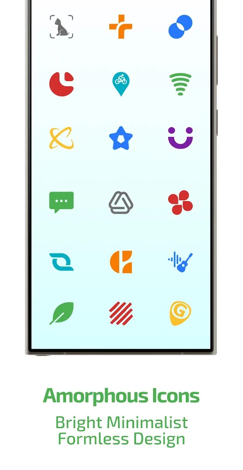 Colors Shapeless Icon Pack Screenshot 3