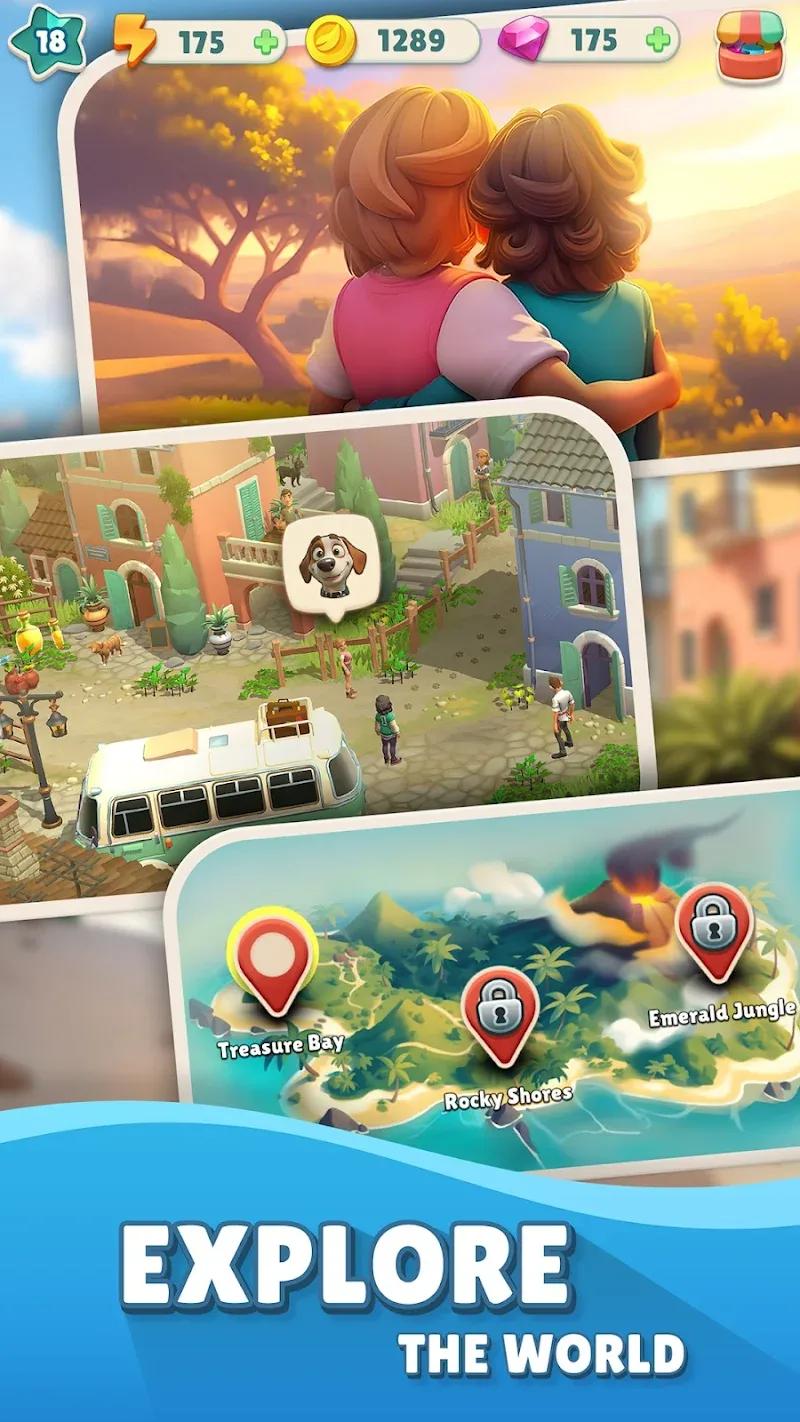 Cozy Coast Merge Adventure Screenshot 2