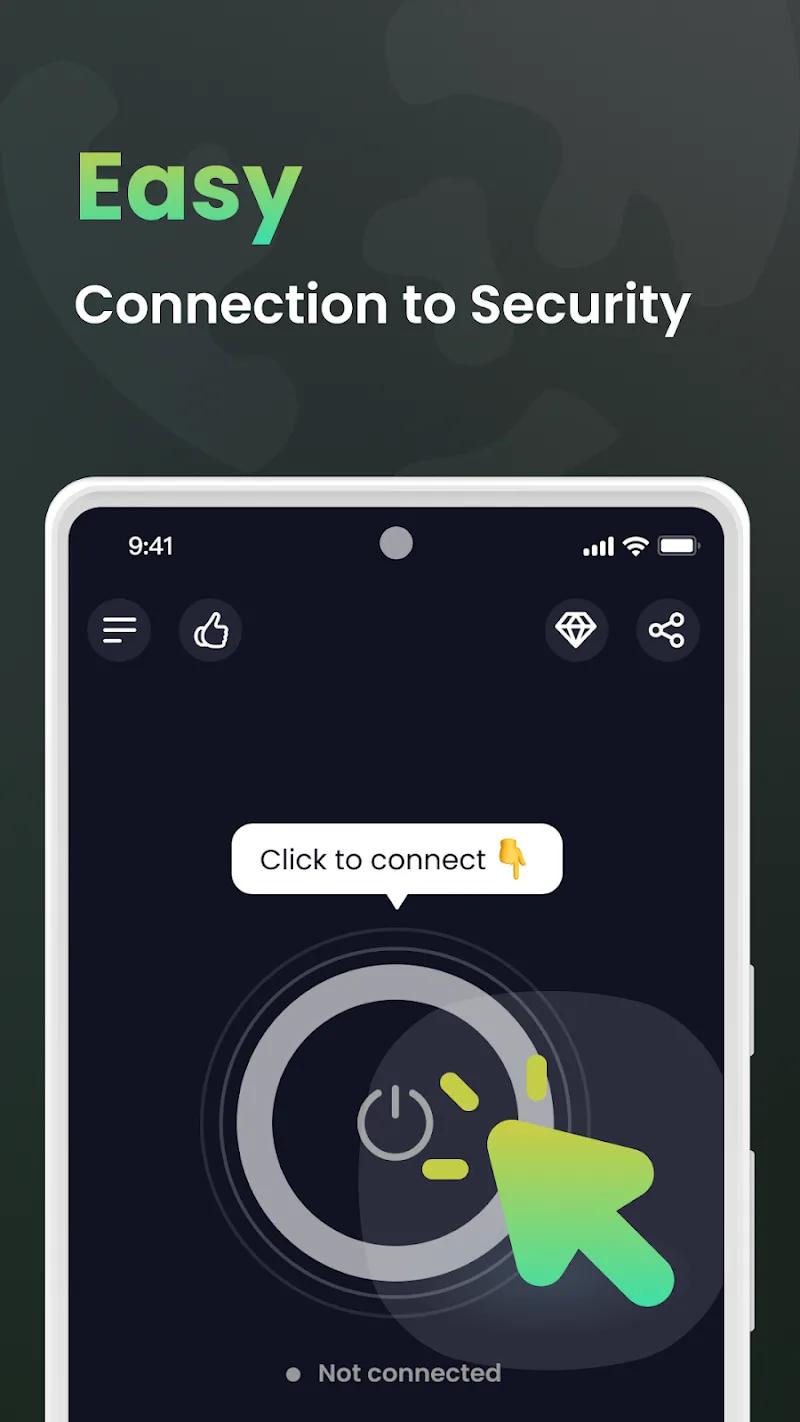 CyBear VPN - Fast VPN Proxy Screenshot 1