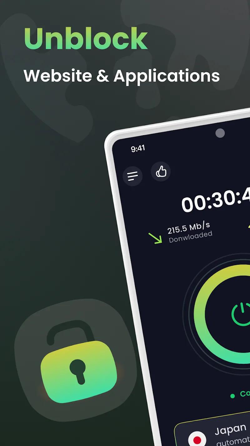 CyBear VPN - Fast VPN Proxy Screenshot 3