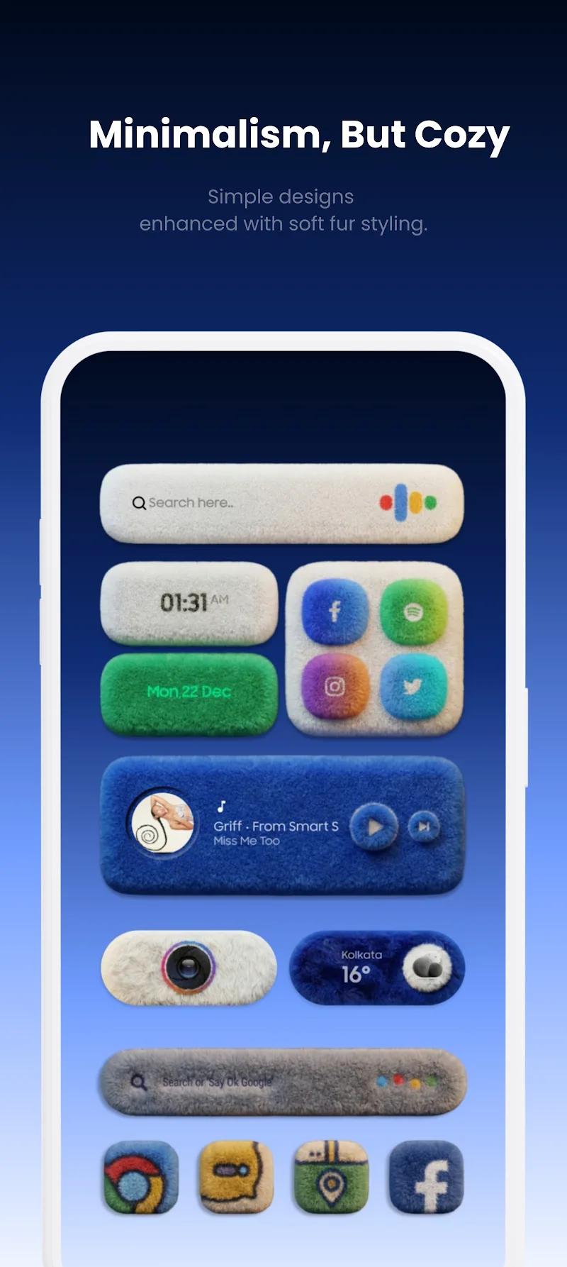 Fluffy Widgets KWGT Screenshot 5