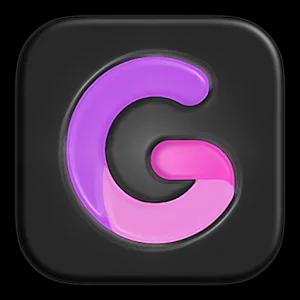 Glossy Dark - Icon Pack