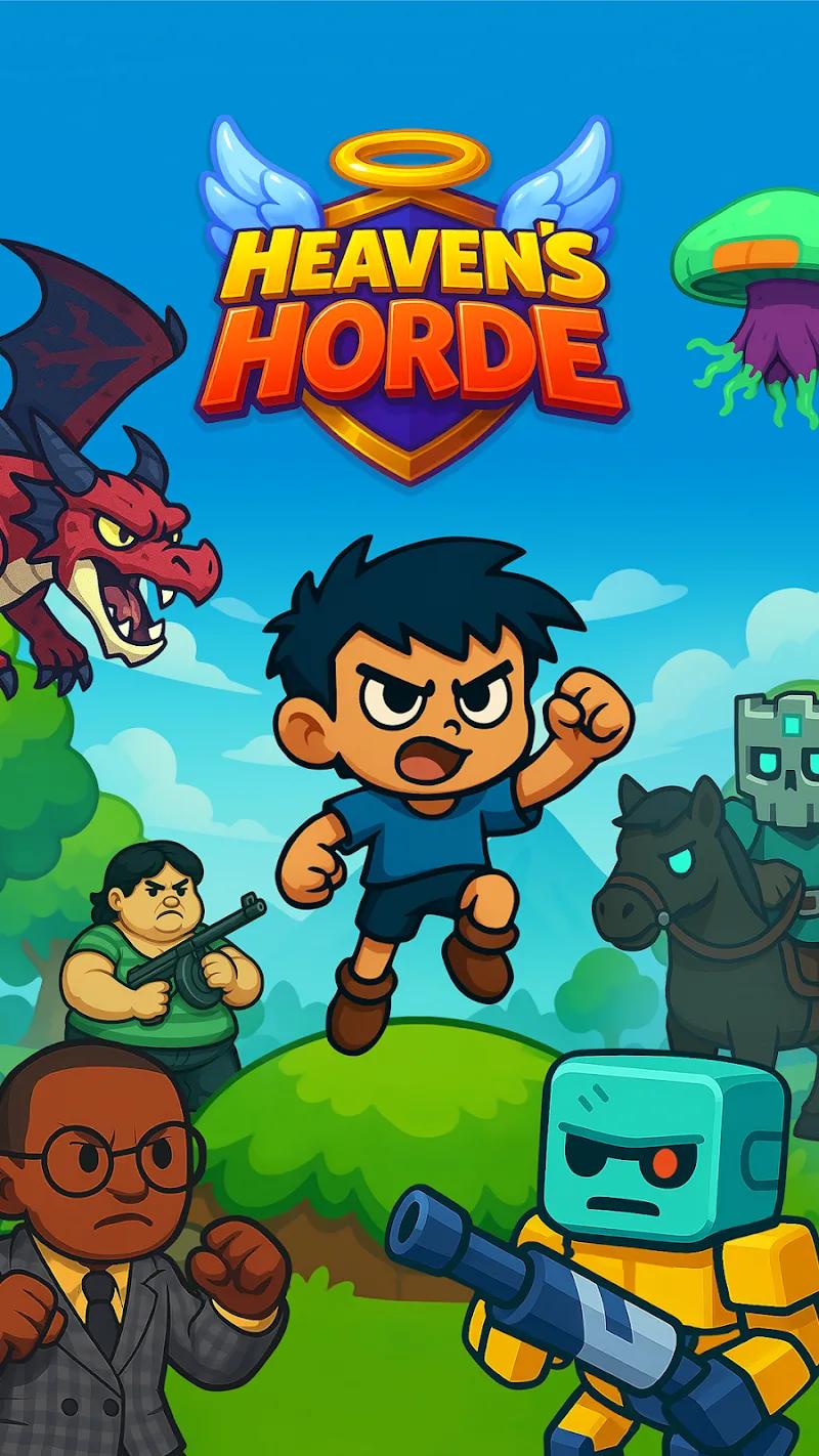 Heaven's Horde-Idle Roguelite Screenshot 1