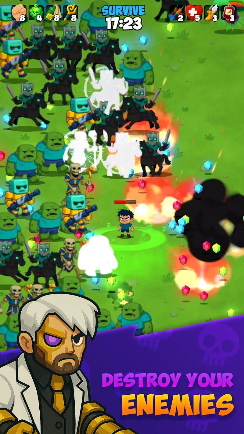 Heaven's Horde-Idle Roguelite Screenshot 4
