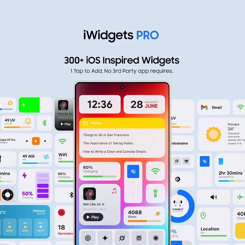 iWidgets Pro Screenshot 1