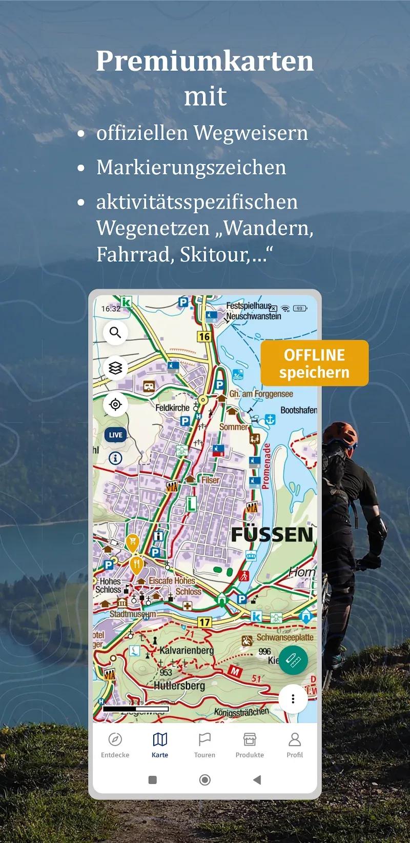 KOMPASS Outdoor & Hiking Maps Screenshot 2