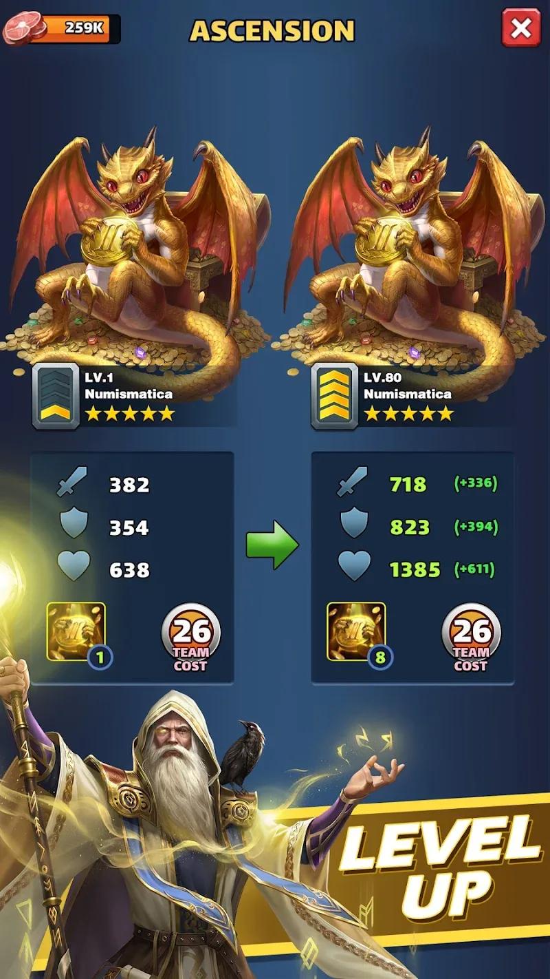 MythWars & Puzzles: RPG Match3 Screenshot 5