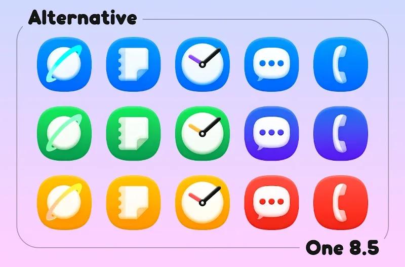 One 8.5 - Icon Pack Screenshot 3