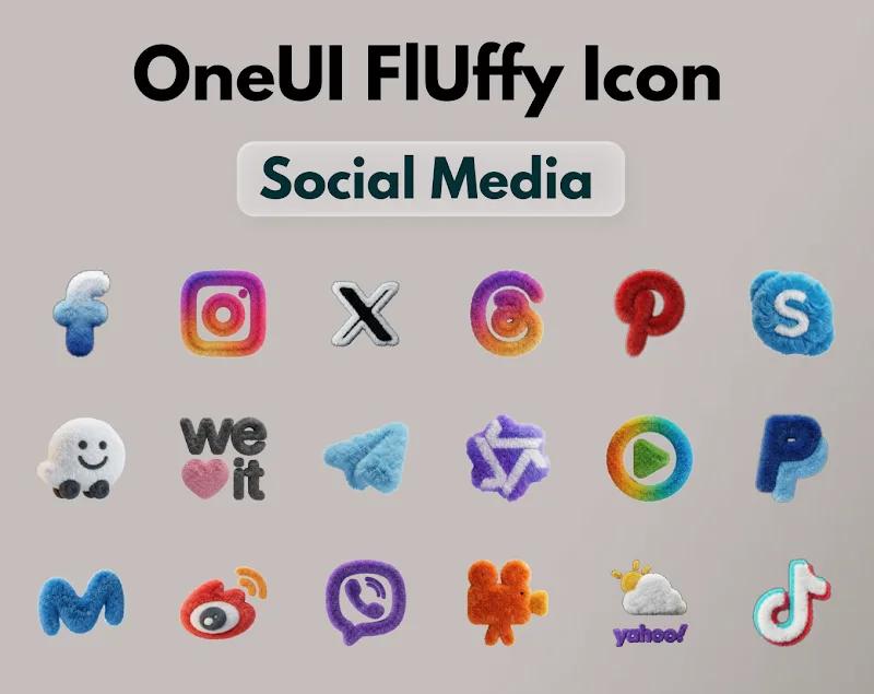 OneUI Fluffy Icons Screenshot 3