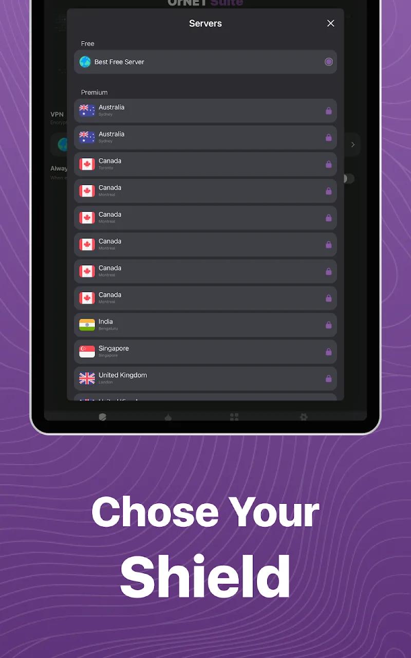 OrNET VPN Screenshot 5
