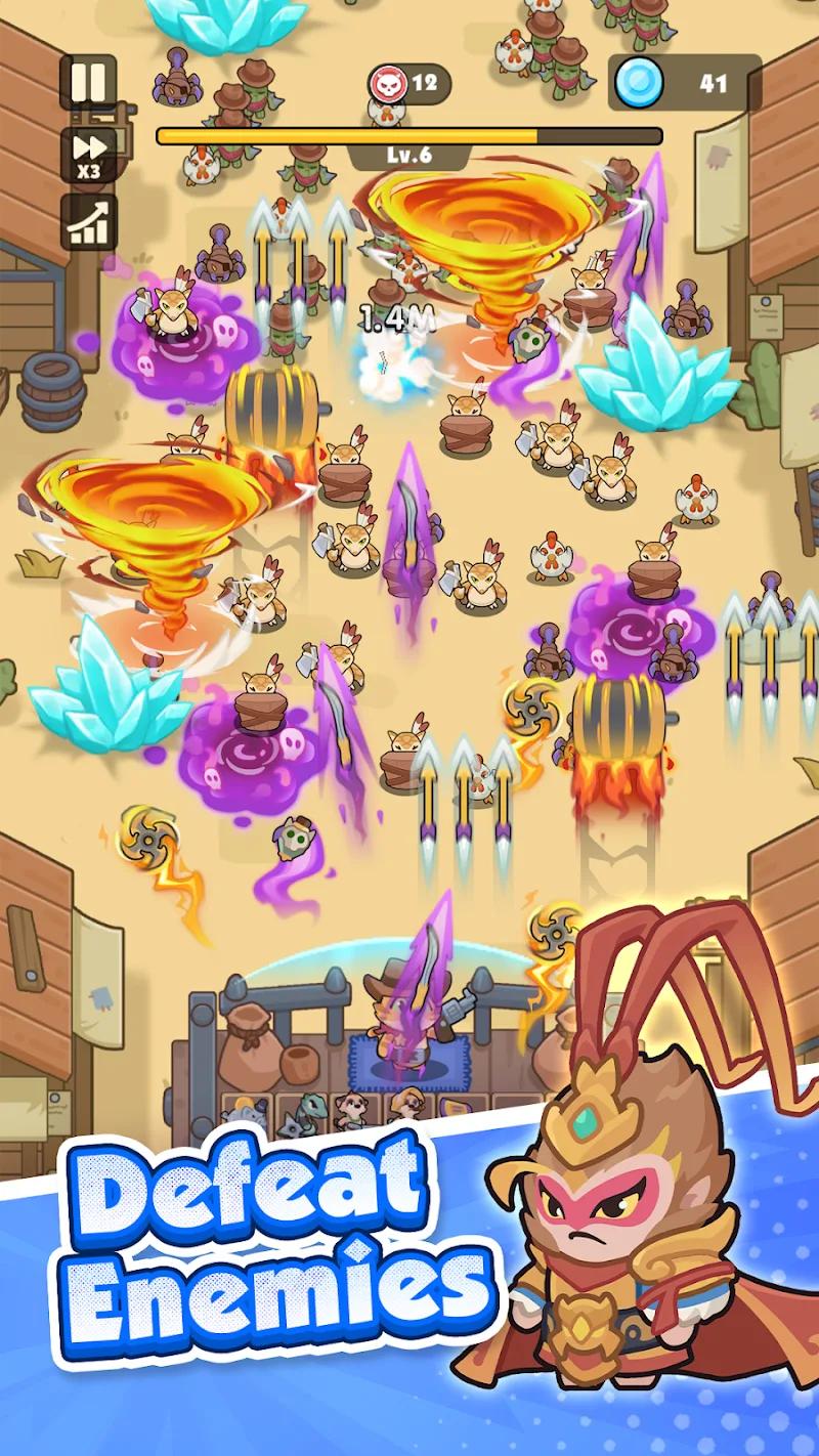 Rumble Paws: Backpack Fight Screenshot 4